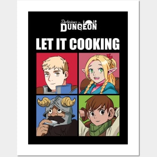 DELICIOUS IN DUNGEON: LEI IT COOKING Posters and Art